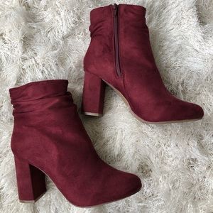 Allten Womens Scarlet Wanda Black Ankle Platform Boots Shoes Halloween Cosplay Costume
